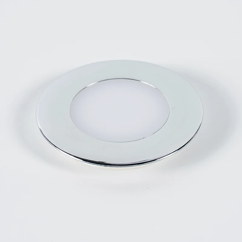 Componentes plásticos galvanizados com luz LED